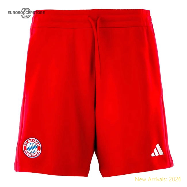 2024-2025 Bayern Munich DNA Shorts (Red)-Football Jersey Hub