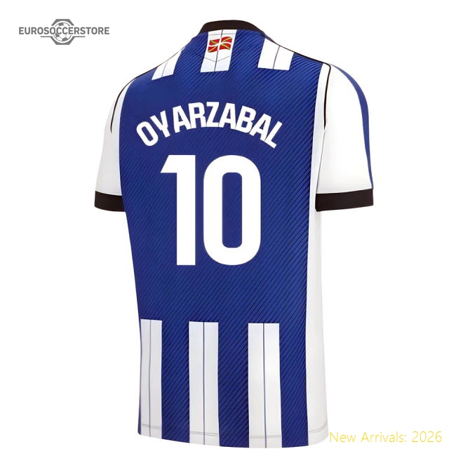 2025-2026 Real Sociedad Home Shirt (Oyarzabal 10)-Football Jersey Hub