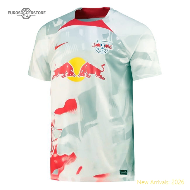 2022-2023 Red Bull Leipzig Home Shirt (White) (NKUNKU 18)-Football Jersey Hub