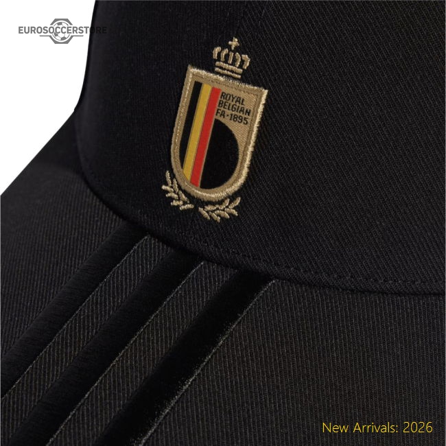 2026-2027 Belgium BB Cap (Black)-Football Jersey Hub