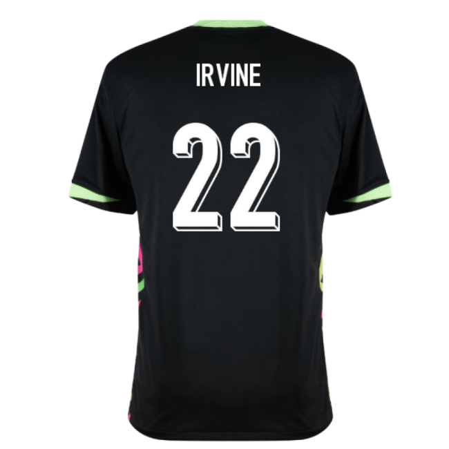 2025-2026 Australia Away Shirt (Irvine 22)-Football Jersey Hub