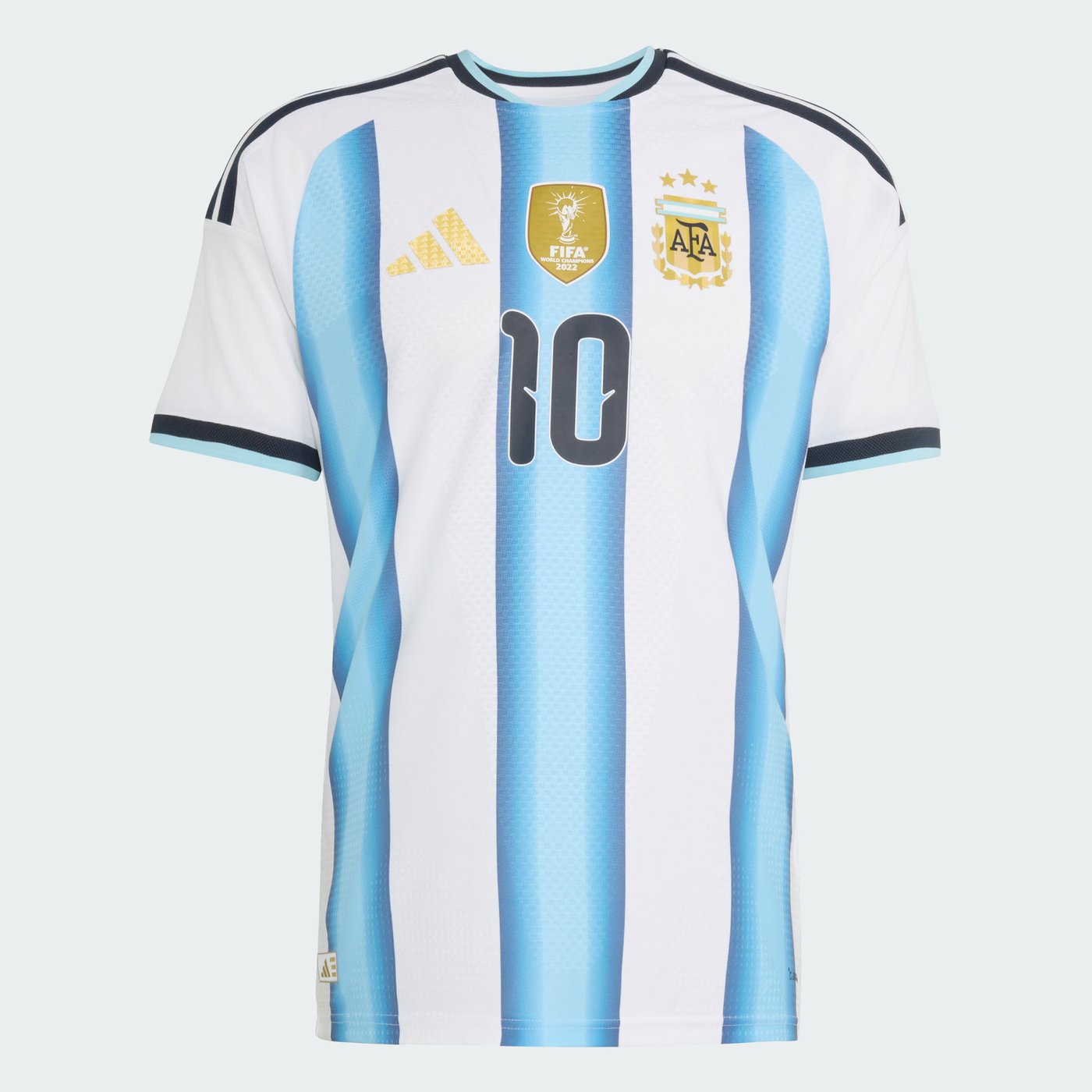 2026/27 Argentina home shirt with Messi 10 printed on the back, men's fit