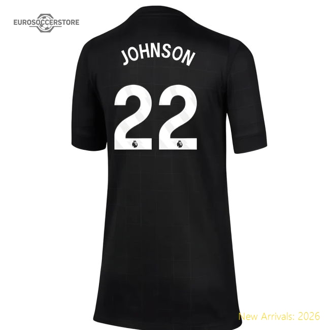 2025-2026 Tottenham Away Shirt (Kids) (Johnson 22)-Football Jersey Hub