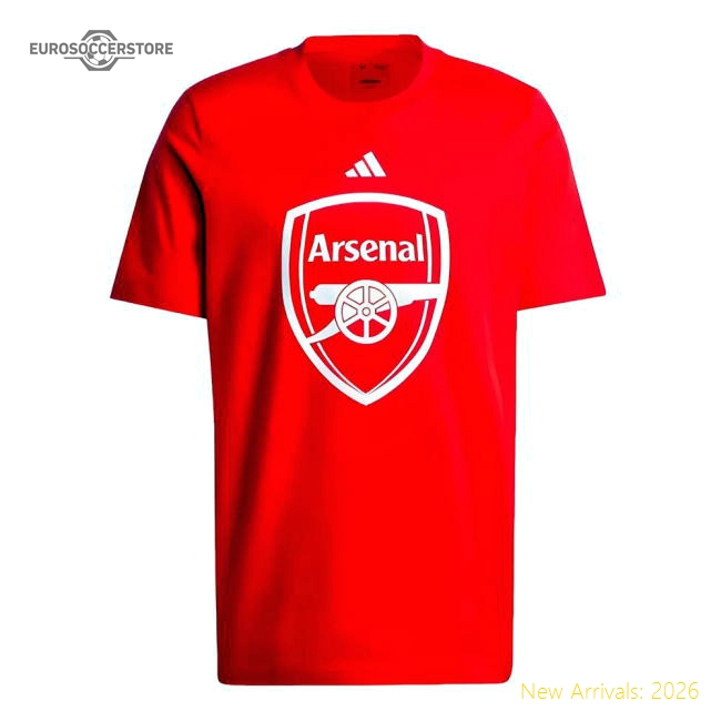 2024-2025 Arsenal DNA Graphic Tee (Red)-Football Jersey Hub