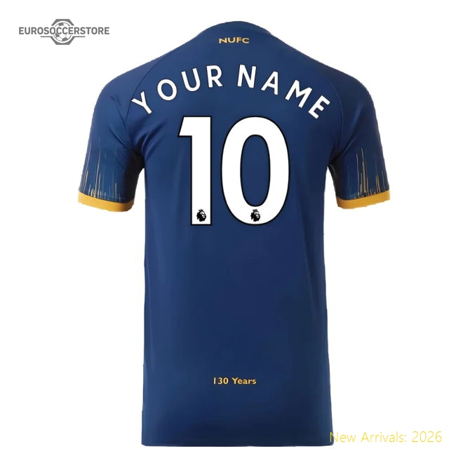 2022-2023 Newcastle Away Shirt (Your Name)-Football Jersey Hub