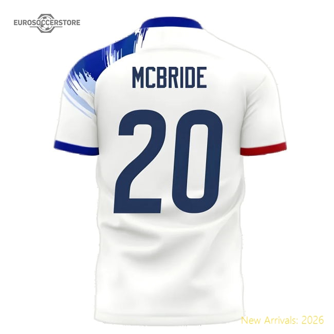 USA 2020-2021 Home Concept Kit (Fans Culture) (MCBRIDE 20)-Football Jersey Hub
