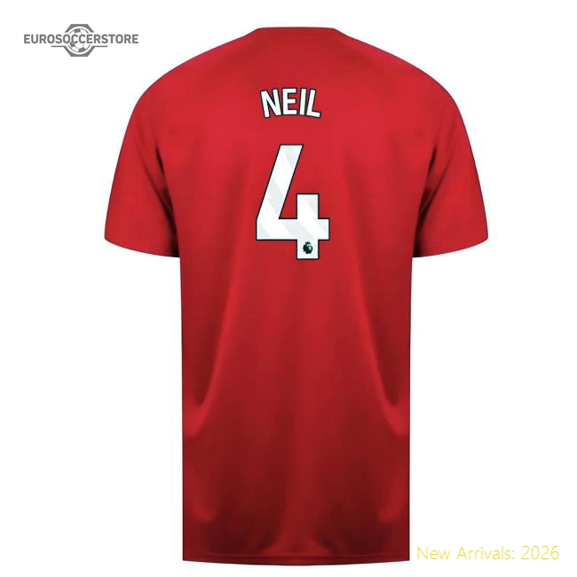 Sunderland Poly T-Shirt (Red) (Neil 4)-Football Jersey Hub