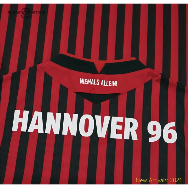 2025-2026 Hannover 96 Home Shirt-Football Jersey Hub