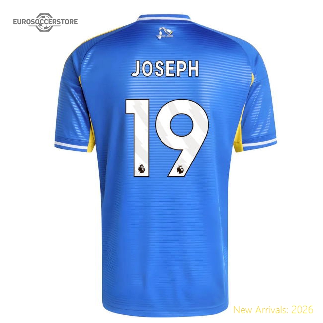 2025-2026 Leeds Away Shirt (Joseph 19)-Football Jersey Hub
