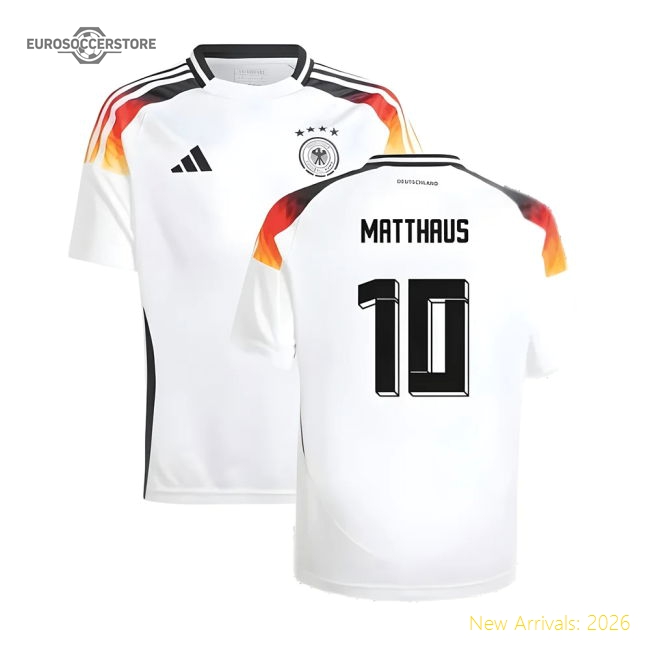 2024-2025 Germany Home Shirt (Kids) (Matthaus 10)-Football Jersey Hub