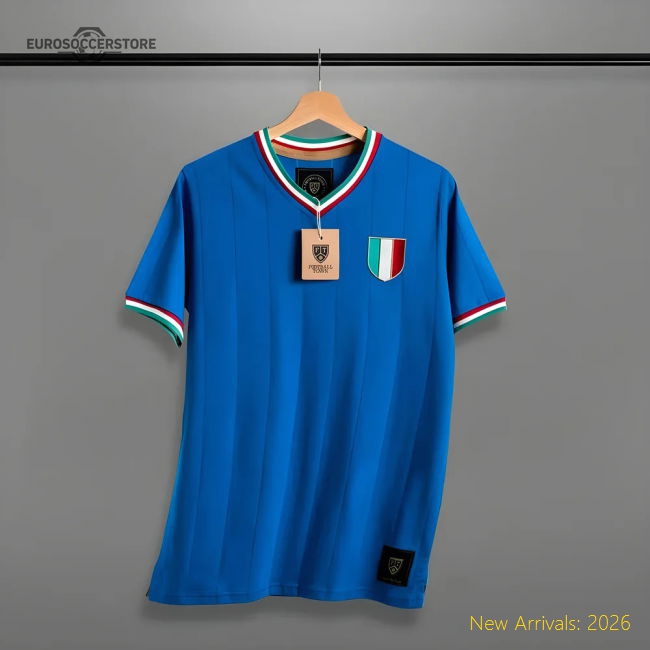 Vintage Italy Gli Azzurri Soccer Jersey-Football Jersey Hub