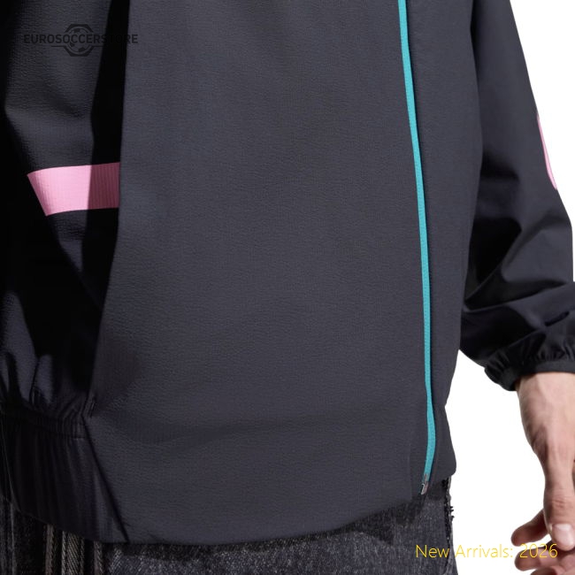 2025-2026 Liverpool Anthem Jacket (Black)-Football Jersey Hub