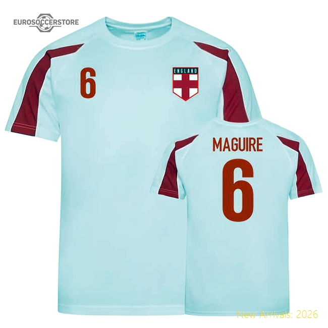England Sports Training Jersey (Maguire 6)-Football Jersey Hub