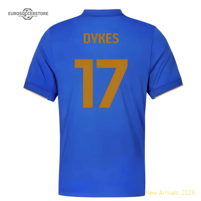 2025-2026 Birmingham City Home Shirt (Dykes 17)-Football Jersey Hub