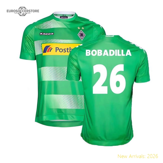 Borussia Monchengladbach 2016-18 Away Shirt ((Very Good) XL) (Bobadilla 26)-Football Jersey Hub