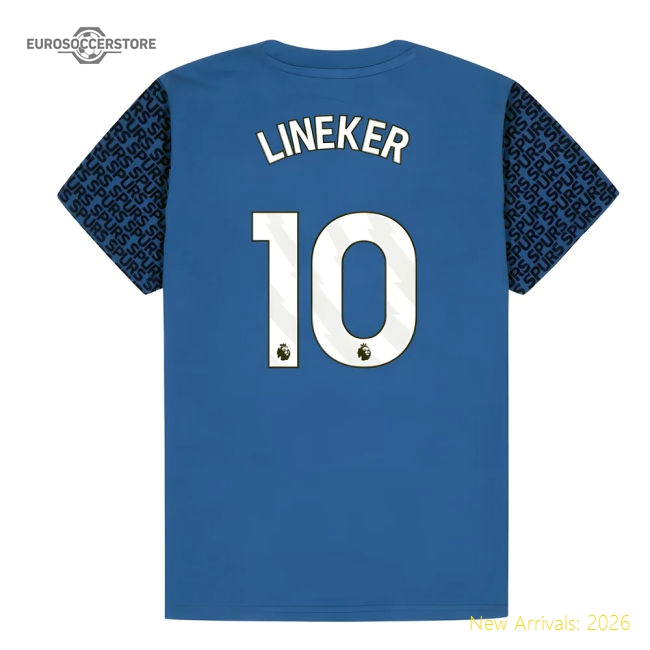 Tottenham Hotspur Graphic T-shirt (Blue) - Kids (Lineker 10)-Football Jersey Hub