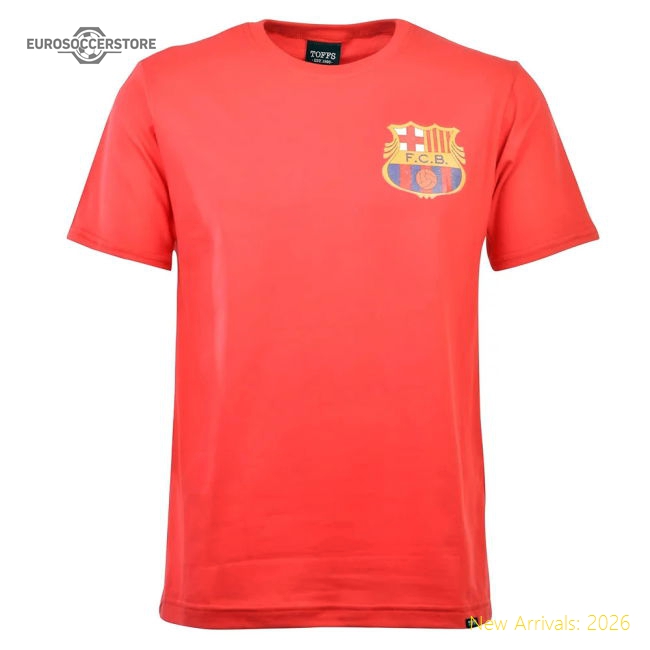 Barcelona 12th Man- Red T-Shirt-Football Jersey Hub