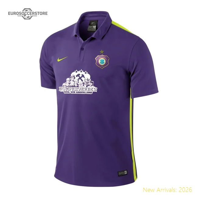 Erzgebirge Aue 2015-16 Home Shirt ((Mint) S)-Football Jersey Hub