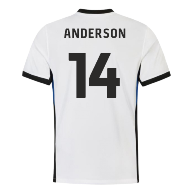 2025-2026 Birmingham City Away Shirt (Anderson 14)-Football Jersey Hub