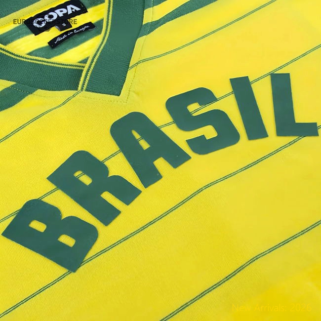 Brazil 1984 Retro Football Shirt-Football Jersey Hub