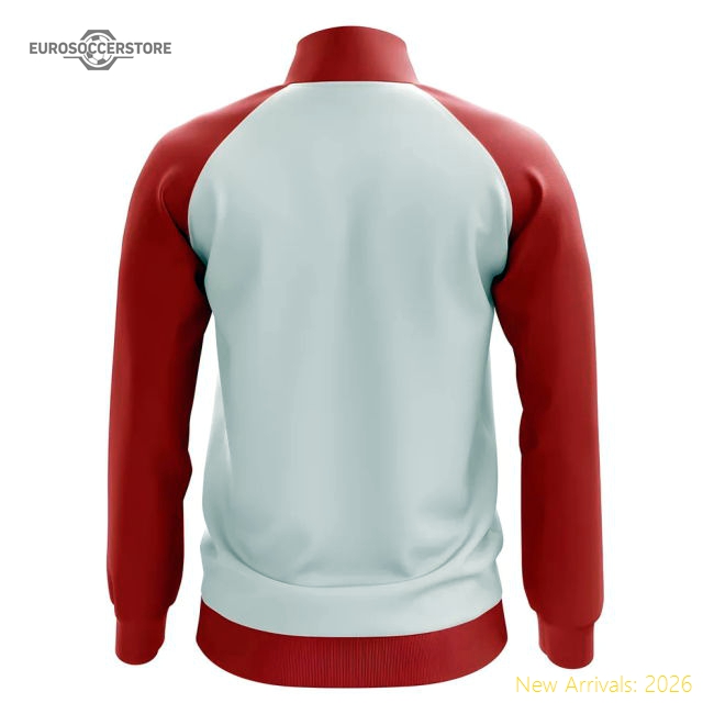 River Plate Concept Football Track Jacket (White)-Football Jersey Hub