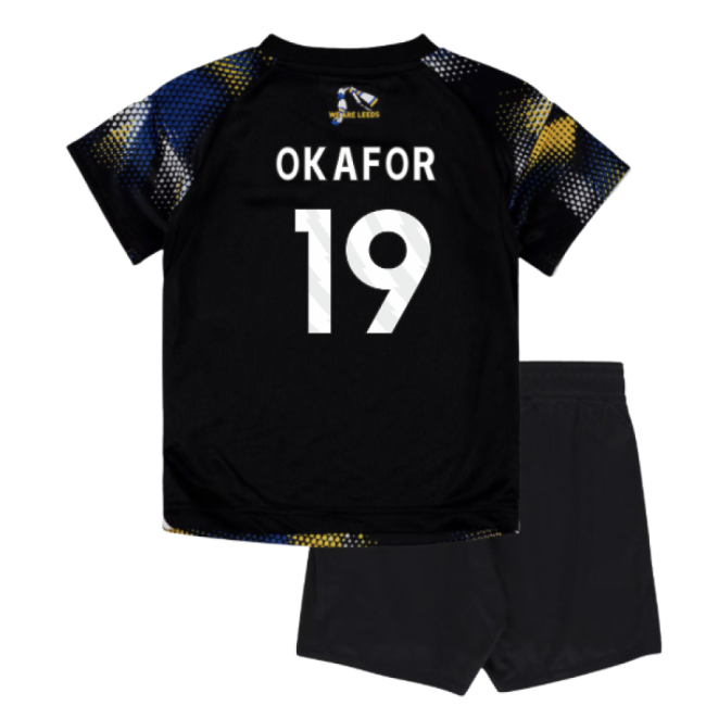 2025-2026 Leeds United Third Baby Kit (Okafor 19)-Football Jersey Hub