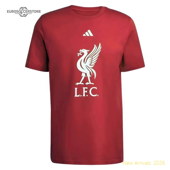 2025-2026 Liverpool DNA Graphic Tee (Red)-Football Jersey Hub