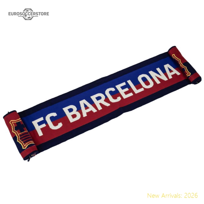 FC Barcelona Scarf-Football Jersey Hub