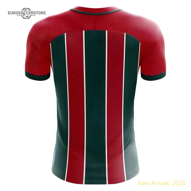 2025-2026 Fluminense Home Concept Football Shirt - Womens-Football Jersey Hub