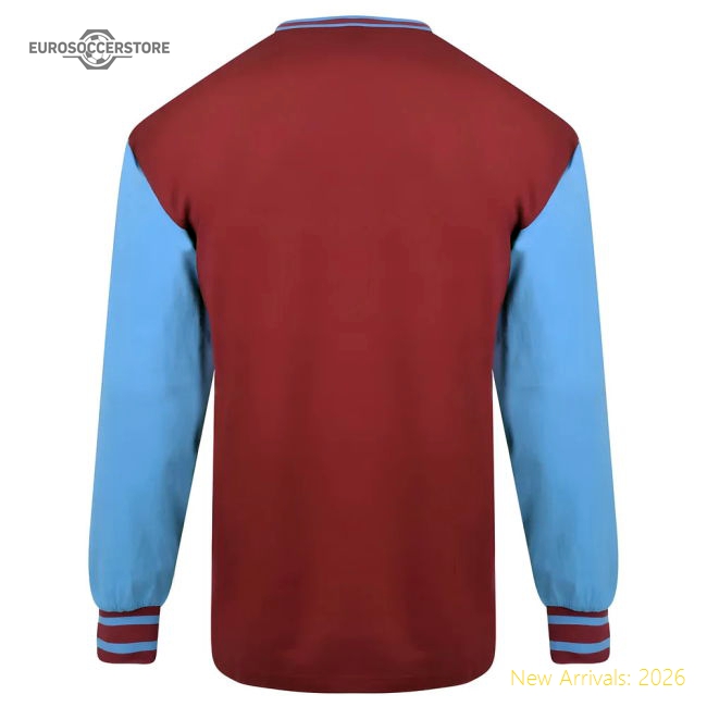 Score Draw West Ham United 1965 ECWC Final Retro Football Shirt-Football Jersey Hub
