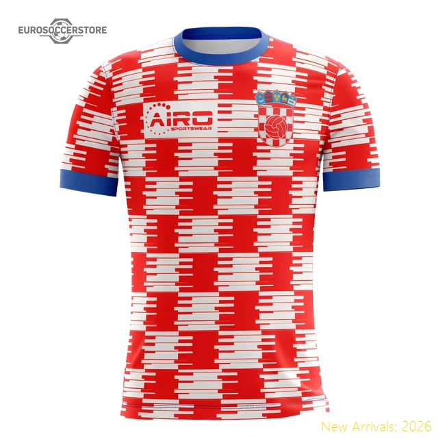 2025-2026 Croatia Home Concept Shirt (Perisic 4)-Football Jersey Hub
