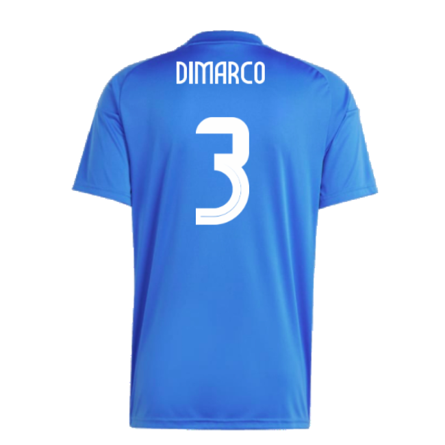2024-2025 Italy Home Fan Jersey (DIMARCO 3)-Football Jersey Hub