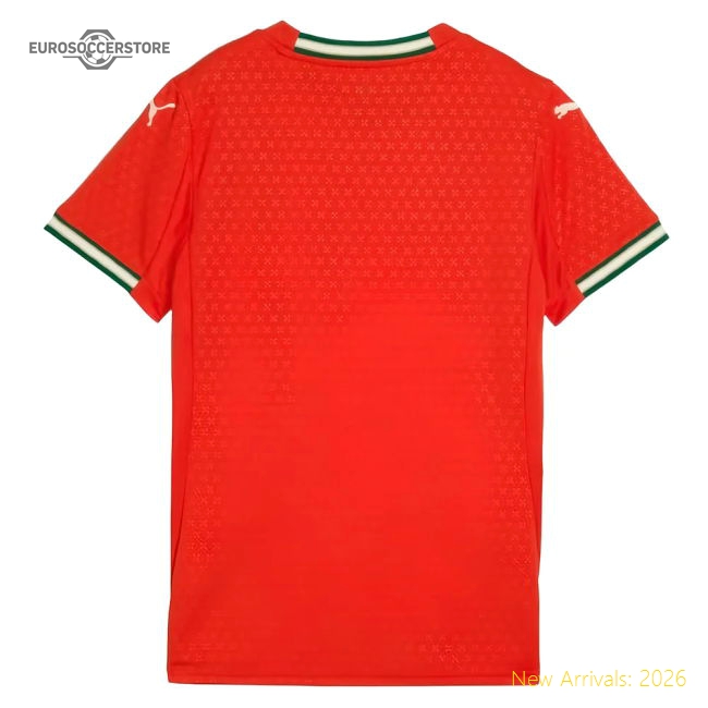 2025-2026 Portugal Home Shirt (Ladies)-Football Jersey Hub