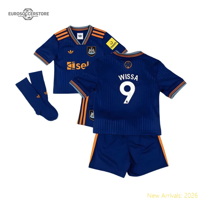 2025-2026 Newcastle Third Mini Kit (Wissa 9)-Football Jersey Hub