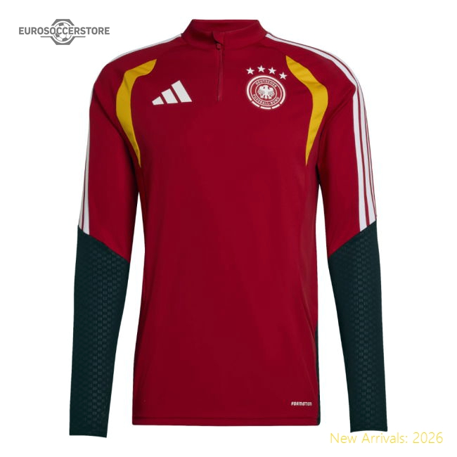 2026-2027 Germany Training Top (Red)-Football Jersey Hub
