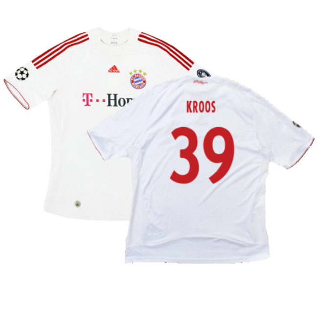 Bayern Munich 2008-09 Third Shirt ((Very Good) XXL) (Kroos 39)-Football Jersey Hub