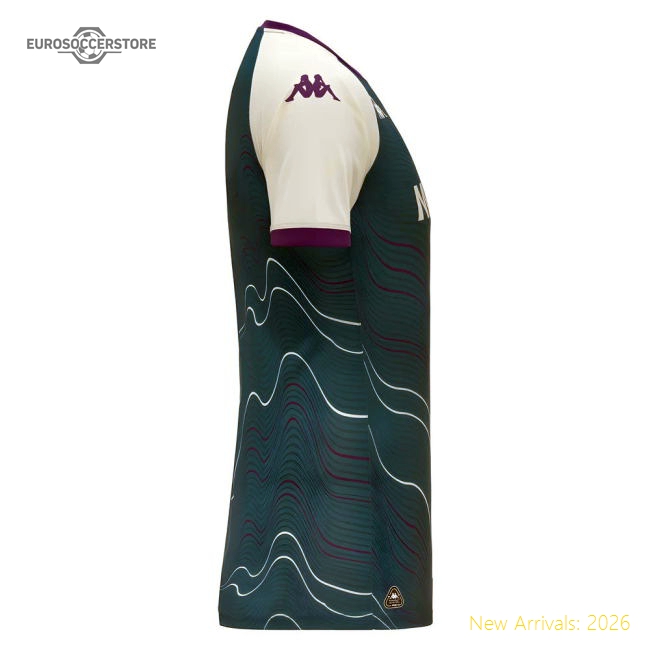 2025-2026 Fiorentina Pre Match Shirt (Turquoise)-Football Jersey Hub