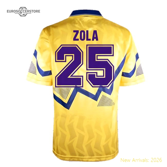 Chelsea 1990 Third Football Shirt (ZOLA 25)-Football Jersey Hub