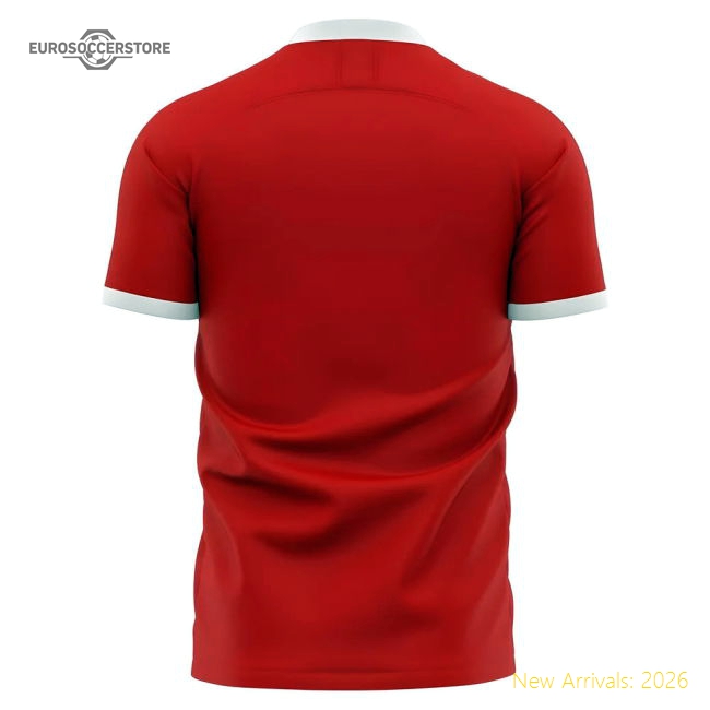 2025-2026 Jahn Regensburg Home Concept Football Shirt-Football Jersey Hub