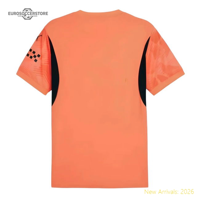 2024-2025 Man City Home Goalkeeper Shirt (Neon Sun) (Ederson M. 31)-Football Jersey Hub