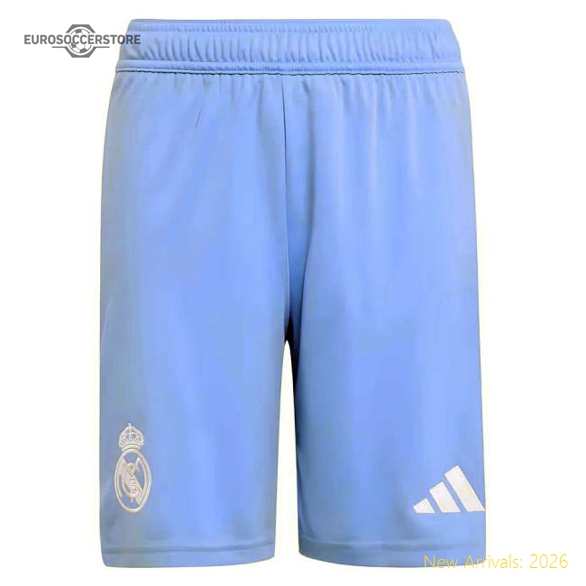 2025-2026 Real Madrid Home Youth Goalkeeper Kit-Football Jersey Hub