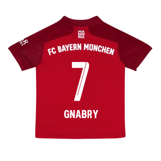 2021-2022 Bayern Munich Home Mini Kit (GNABRY 7)-Football Jersey Hub