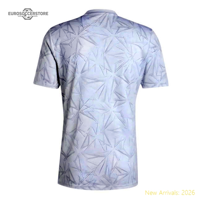 2024-2025 Real Madrid Pre-Match Shirt (White)-Football Jersey Hub