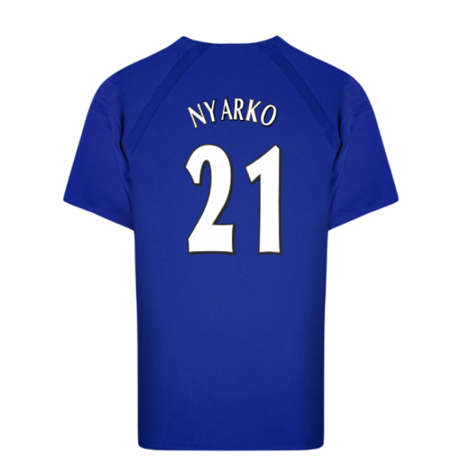Everton 2003 Anniversary Retro Home Shirt (Nyarko 21)-Football Jersey Hub