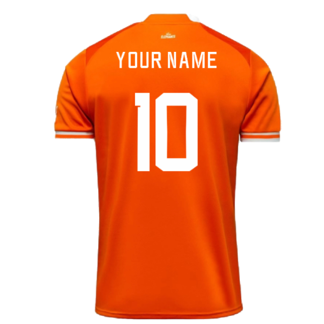 2023 Ivory Coast Home AFCON Winner Shirt (Your Name)-Football Jersey Hub
