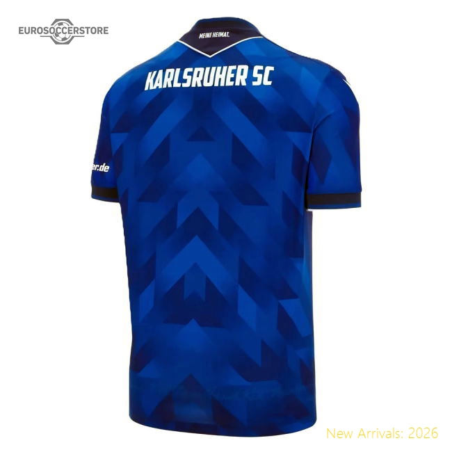 2025-2026 Karlsruher SC Home Shirt-Football Jersey Hub
