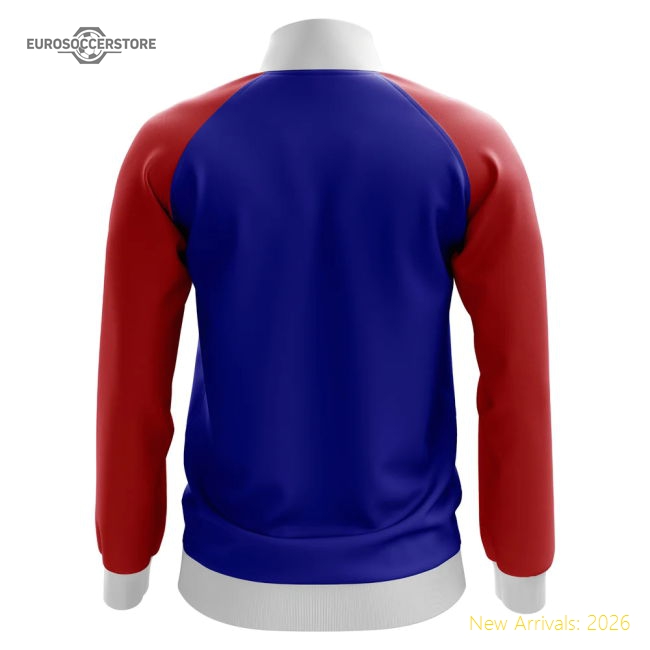 Thailand Concept Football Track Jacket (Blue)-Football Jersey Hub