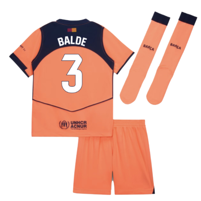 2025-2026 Barcelona Third Mini Kit (Balde 3)-Football Jersey Hub