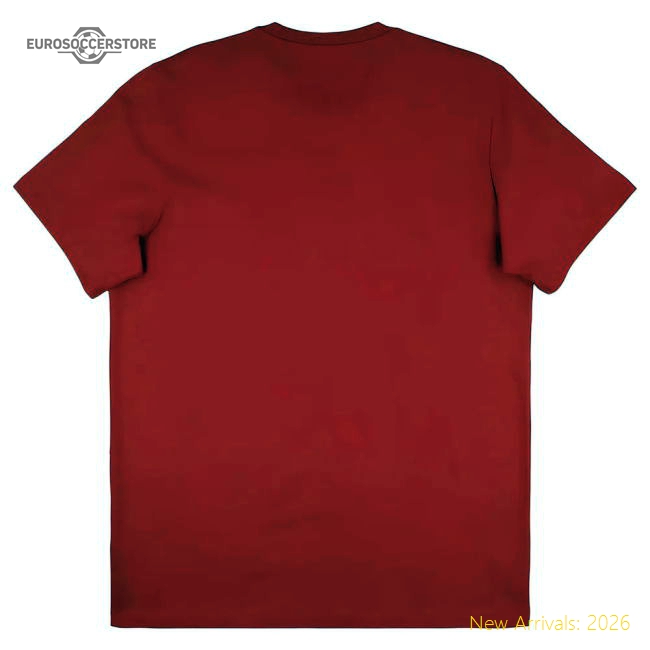 2025-2026 Arsenal Season Graphic Tee (Scarlet)-Football Jersey Hub