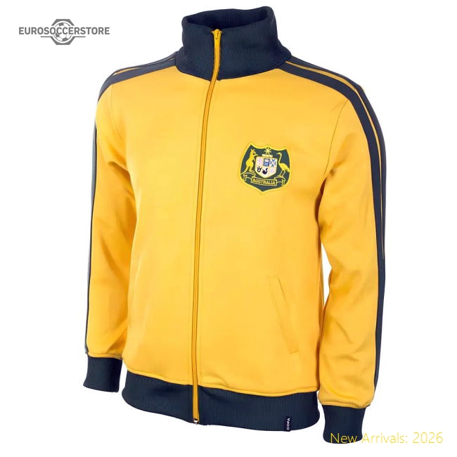 Australia 1970's Retro Football Jacket-Football Jersey Hub